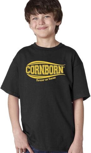 CornBorn Kids Iowa Hawkeyes Youth T-Shirts - Choose Your Design in Kuwait