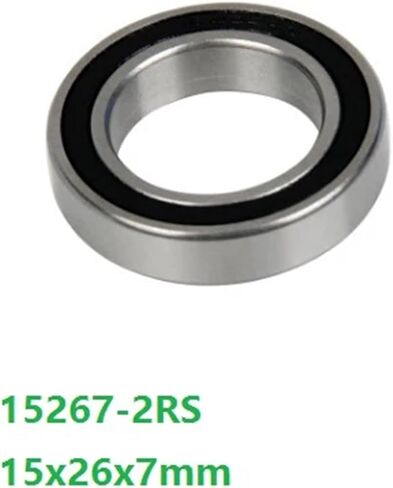 10pcs/50pcs 15267-2RS 15267 RS ABEC-5 15x26x7mm Double Rubber Deep Groove Ball Bearing 15 * 26 * 7mm(ABEC-5,50pcs) in Saudi Arabia