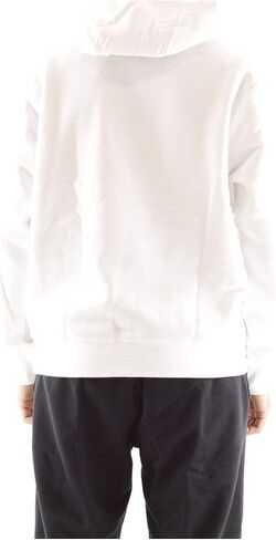 Nike Men's Pull Over Hoodie, White/White/Black, Medium in Saudi Arabia