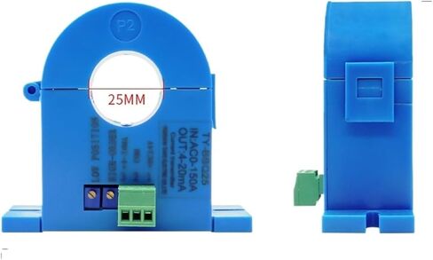 24VDC Open Hall Current Sensor Transformer 4-20MA AC 25mm transmitter 10a 30a 50a 100a 150a 200a 300a 400a (input0-10a) in Kuwait