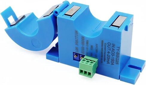 24VDC Open Hall Current Sensor Transformer 4-20MA AC 25mm transmitter 10a 30a 50a 100a 150a 200a 300a 400a (input0-10a) in Kuwait