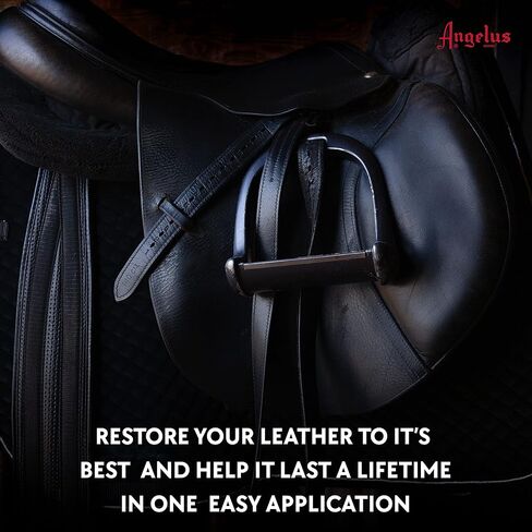 Leather Glycerine Saddle Soap - Protects, Cleans, Conditions, and Polishes Leather - 8oz in Saudi Arabia