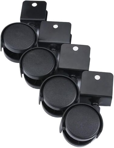 (Pack of 4) 1.5-inch U-Shaped Plywood Universal Wheels Furniture Chair casters with Brakes Office Computer Desk(Without Brake,22mm) in Saudi Arabia