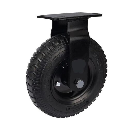 1 Piece 8-inch electrophoretic Inflatable Rubber Fixed casters Aerial Hotel Lobby Luggage cart in Saudi Arabia