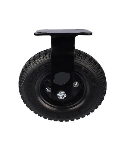 1 Piece 8-inch electrophoretic Inflatable Rubber Fixed casters Aerial Hotel Lobby Luggage cart in Saudi Arabia