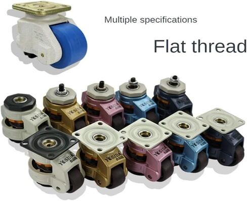 1 Pack 100f/100s T-Type Foma Wheel Level Adjustment Suitable for Machinery Furniture Appliances(100S-T-Style,Blue) in Saudi Arabia