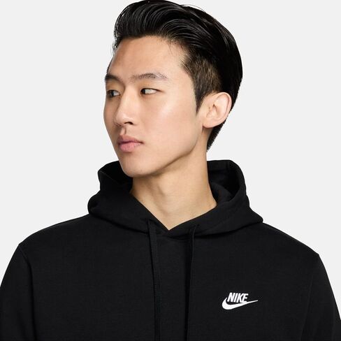 Nike Pull Over Hoodie, White/White/Black, Large-T in Saudi Arabia