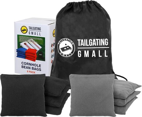 Cornhole Bags Set of 8 Regulation Professional Corn Hole Bean Bags Weather Resistant for Tossing Adults Yard Game in Saudi Arabia