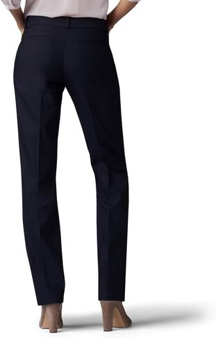 Petite Secretly Shapes Regular Fit Straight Leg Pant, Black, 2 Petite in Saudi Arabia