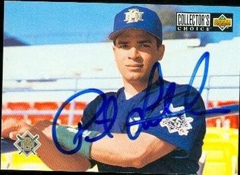 Autograph Warehouse 47840 Pat Listach Autographed Baseball Card Milwaukee Brewers 1994 Upper Deck Collectors Choice No .333 in Saudi Arabia