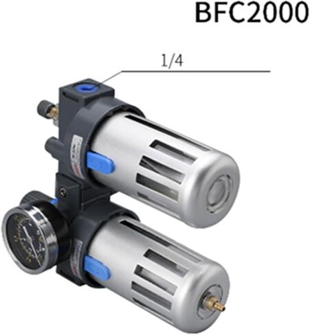 BFC2000 BFC3000 BFC4000 اثنين من الضغط الهوائي للمرشح الهوائي تنظيم صمام BFC2000 BFC3000 BFC4000OIL ومرشح المياه (BFC2000 المعدن) in Kuwait
