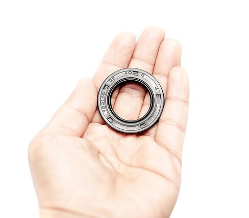 EAI OIL SEAL 25MM × 40 مم × 5 مم (2 PCS) TC شفة مزدوجة ث/الربيع. حالة معدنية مع طلاء المطاط النتريل in Saudi Arabia