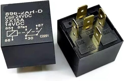 896-2AH-D 8962AHD DC24V 24VDC 24V Relay 5PIN 5/10Pcs(5PCS) in Saudi Arabia