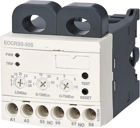 EOCRSS Overload Relay Motor Motor Protector Thermal Overload Relay UN: 180-460VAC 1PCS (3-30A) in Saudi Arabia