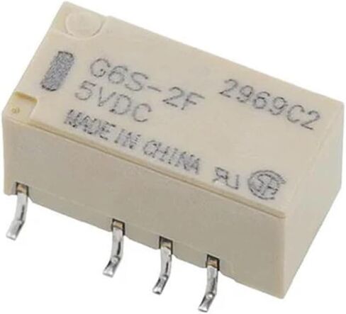 5V Power Relay G6S-2F-5VDC G6S 2F 5VDC G6S2F5VDC Two Open and Closed 5V DC5V 5VDC 2A 8PIN 10Pcs in Saudi Arabia