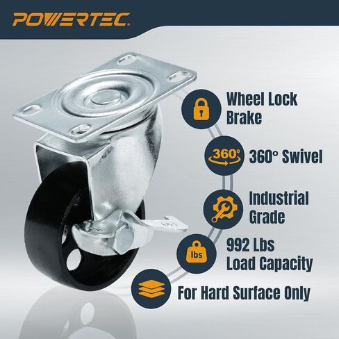 لعبة باور تيك Caster 3 Inch 17205 4 in Kuwait