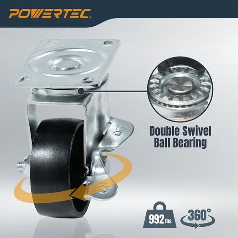 لعبة باور تيك Caster 3 Inch 17205 4 in Kuwait