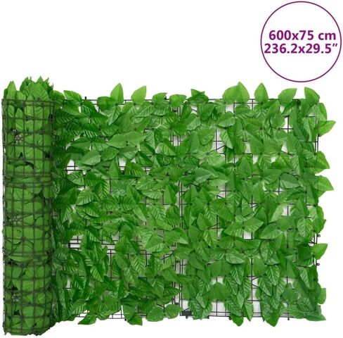 شاشة خصوصية الشرفة الخضراء بولي إيثيلين 236.2 × 29.5 في 2،55 كجم in Kuwait