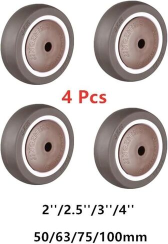 4 قطع/عجلات دفعات 2 بوصات/2.5 بوصة/3 بوصات/4 بوصات عجلات واحدة TPR Rubber Roller ABS PROKE in Saudi Arabia