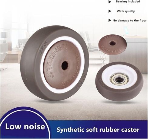4 قطع/عجلات دفعات 2 بوصات/2.5 بوصة/3 بوصات/4 بوصات عجلات واحدة TPR Rubber Roller ABS PROKE in Saudi Arabia