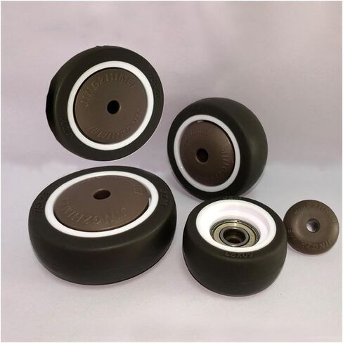 4 قطع/عجلات دفعات 2 بوصات/2.5 بوصة/3 بوصات/4 بوصات عجلات واحدة TPR Rubber Roller ABS PROKE in Saudi Arabia