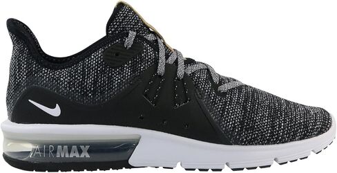 NIKE Kid's Air Max Sequent 3 GS, Light Carbon/Metallic Silver, Youth Size 7 in Saudi Arabia