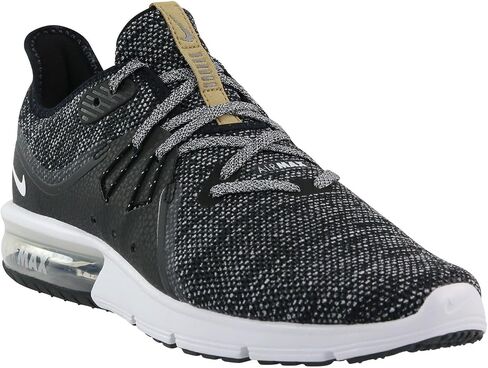 NIKE Kid's Air Max Sequent 3 GS, Light Carbon/Metallic Silver, Youth Size 7 in Saudi Arabia