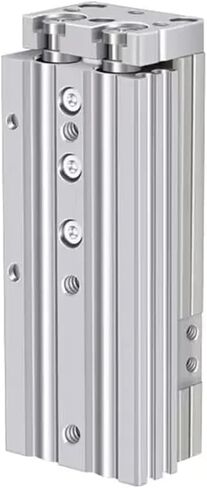 اكتب طاولة شريحة الهواء مزدوجة قضيب سكة حديد شريحة الهواء الأسطوانة الهوائية MXQ6-10 MXQ8-20 MXQ12-30 MXQ16-40 MXQ20-50 MXQ25-75 100 125 (20mm ، MXQ16) in Kuwait