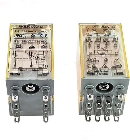 RKE2CO024LT RKE2CO024LT DC24V 24VDC 24V Relay 8PIN 5Pcs in Saudi Arabia
