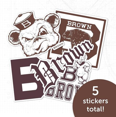 Desert Cactus Brown University Sticker Bears Vinyl Decals Laptop Water Bottle Car Type 2 (T2 Vintage 1) in Saudi Arabia