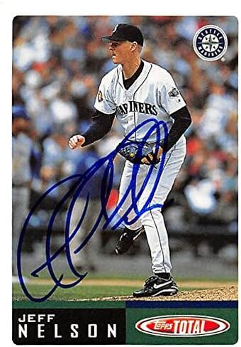 222765 Seattle Mariners FT 2002 Topps Total No. 921 Jeff Nelson بطاقة البيسبول in Saudi Arabia