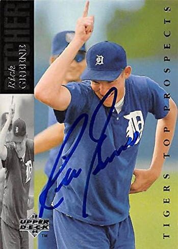 191414 Detroit Tigers Ft 1993 Upper Deck No. 49 Rick Greene Autographed Baseball Card in Saudi Arabia