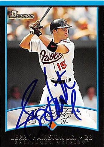 123227 Baltimore Orioles FT 2001 Bowman No. 213 Jerry Hairston Jr Card Baseball Card in Kuwait