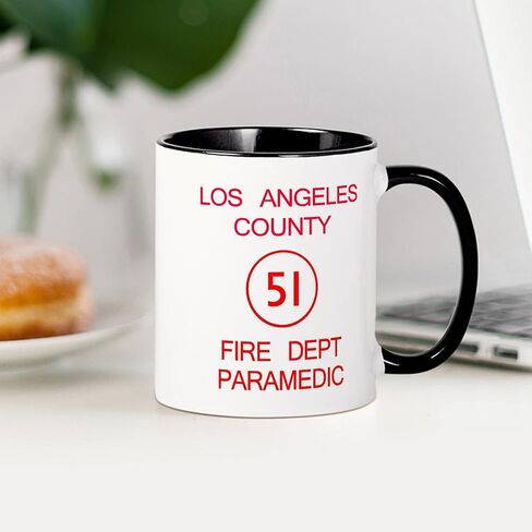 CafePress Emergency Squad 51 Mug 11 oz (325 ml) Ceramic Coffee Mug in Kuwait