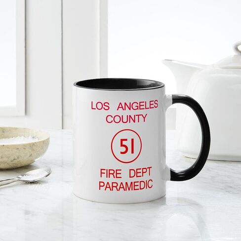 CafePress Emergency Squad 51 Mug 11 oz (325 ml) Ceramic Coffee Mug in Kuwait