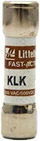 Littelfuse Brand KLK 1/2 (KLK 0.5A) 0.5 Amp Midget Fast Acting Fuse 600Vac New in Saudi Arabia
