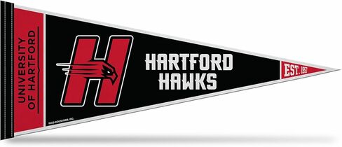 Rico Industries NCAA Hartford Hawks 12" x 30" Felt Wall Décor Pennant - Great for Home/Bed Room/Man Cave Décor in Saudi Arabia