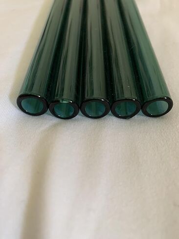 Borosilicate Glass Blowing Tubing Green Tubes 6 inch 5 piece 12 mm OD Thick Wall Boro Glass Coe 33 in Saudi Arabia