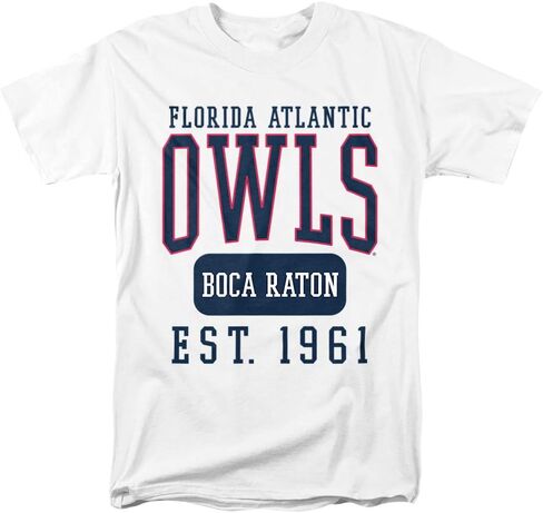 Florida Atlantic University Official Founded Date Unisex Adult T Shirt in Saudi Arabia