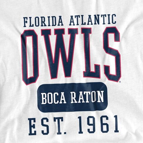 Florida Atlantic University Official Founded Date Unisex Adult T Shirt in Saudi Arabia