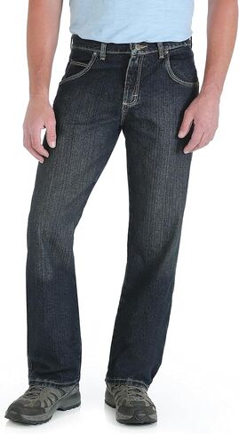 Wrangler Genuine Men's Twill Cargo Pants Navy Nv 40 in Kuwait