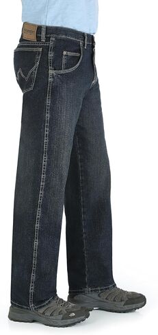 Wrangler Genuine Men's Twill Cargo Pants Navy Nv 40 in Kuwait