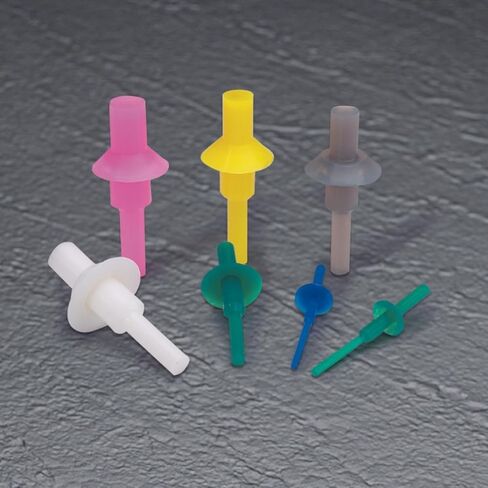 Caplugs UWPP-M5 - UWPP-SH Series - Ultrabake Silicone Washer Pull Plugs Clear Bag of 250 Plug OD 0.176" to Fit Thread Size M5 Masking Reusable Protection and Finishing Temp Resistant in Saudi Arabia