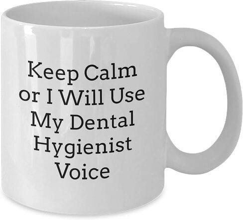 هدايا أخصائي صحة الأسنان من الأصدقاء - حافظ على هدوء أو سأستخدم عازف صحة الأسنان الصوتية الاهتزا in Saudi Arabia