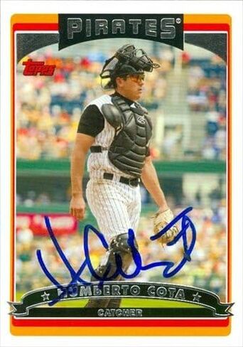 Autograph Warehouse 46469 Humberto Cota Autographed Baseball Card Pittsburgh Pirates 2006 Topps No .49 in Saudi Arabia