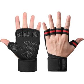 Weight Lifting Gloves Workout Gloves for Men Women, Wrist Wraps Wrist Straps for Weightlifting, Lifting Wrist Wraps Gym Gloves for Men Workout Gloves Women in Saudi Arabia
