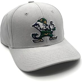 Notre Dame Hat Classic Classic Primary Irish Team Logo Admable Gray Stressed Mvp Sports Cap Cap in Saudi Arabia