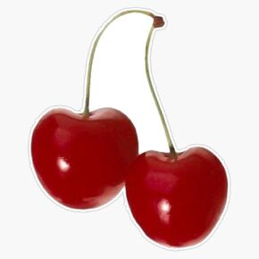 Cherries Sticker Vinyl مقاومة للماء ملصق ملصق سيارة الكمبيوتر المحمولة ملصق Window Sticker 5 " in Kuwait