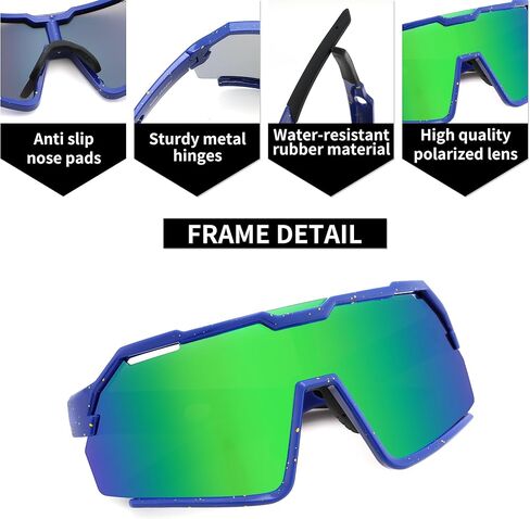 FEISEDY Polarized Kids Sunglasses Youth Sports Cycling Shades,UV400 Protection For Teens Baseball Tennis Sunglasses B0092 in Kuwait