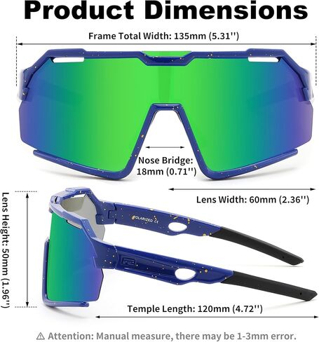 FEISEDY Polarized Kids Sunglasses Youth Sports Cycling Shades,UV400 Protection For Teens Baseball Tennis Sunglasses B0092 in Kuwait